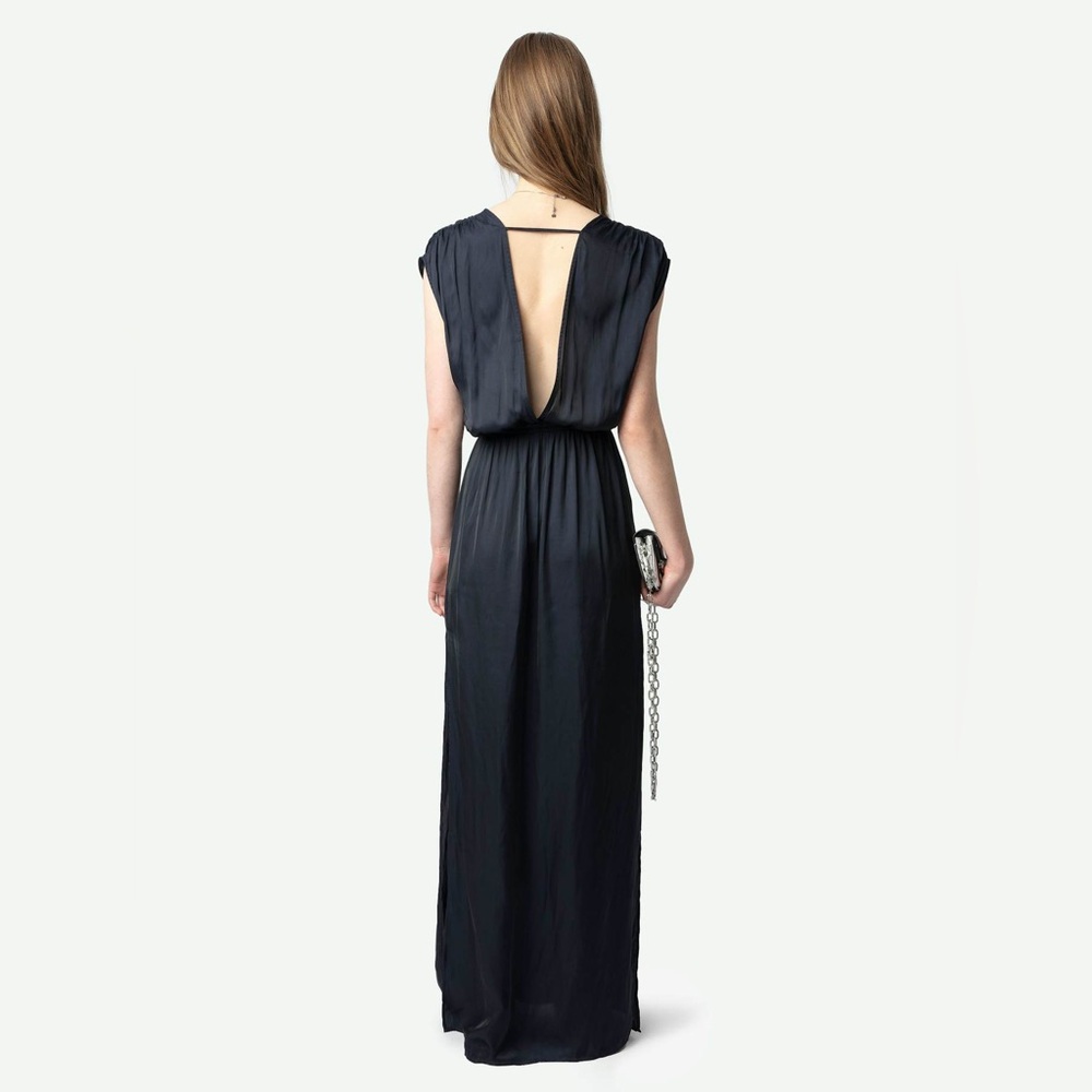 Zadig & Voltaire Ritmic Satin Dress - Picture 2 of 14